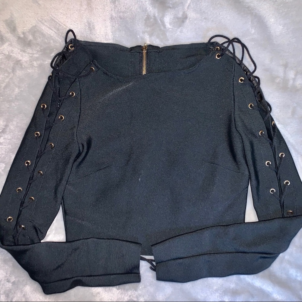 Black Bandage Top
